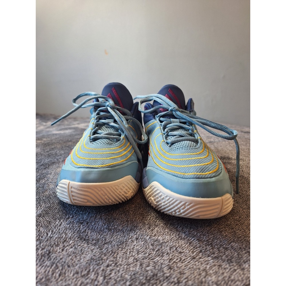 Nike Giannis Immortality 4 GS Sneaker Shoes 6Y Denim Turquoise FZ6734-400 - Picture 2 of 12